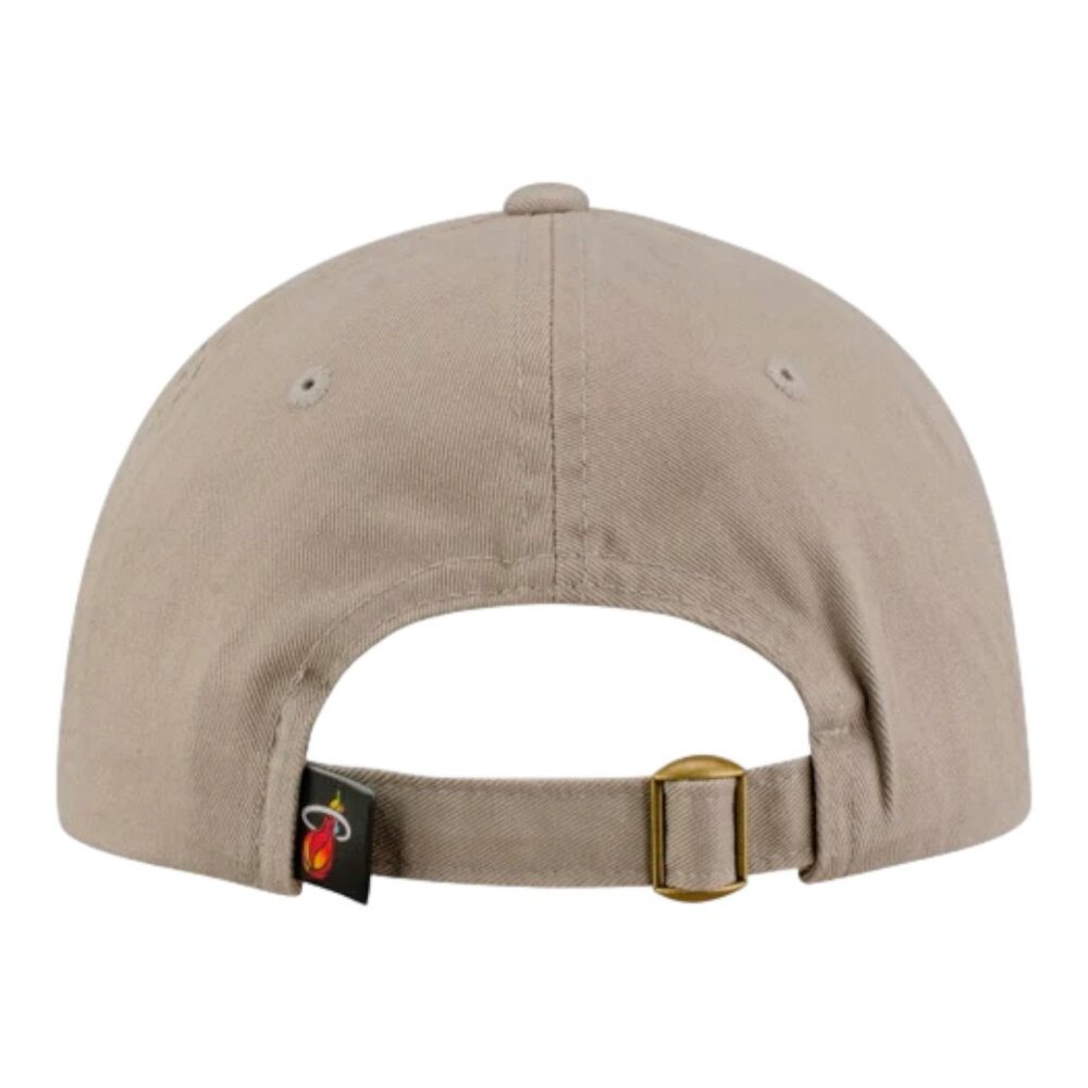 New Miami Heat Mashup VOL. 2 Strapback Wordmark Hat Cap Grey Mashup Logo - Picture 2 of 2